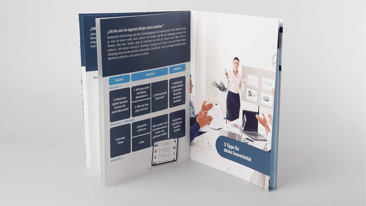 Playbook - Bühnenängste auflösen - Mr. Transformation Shop