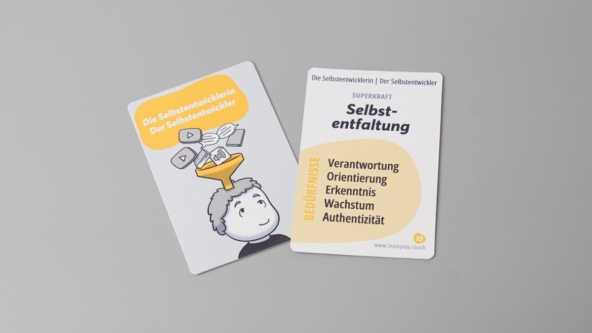 TeamPLAY 3.0 Kartenset für Schulen - Mr. Transformation Shop