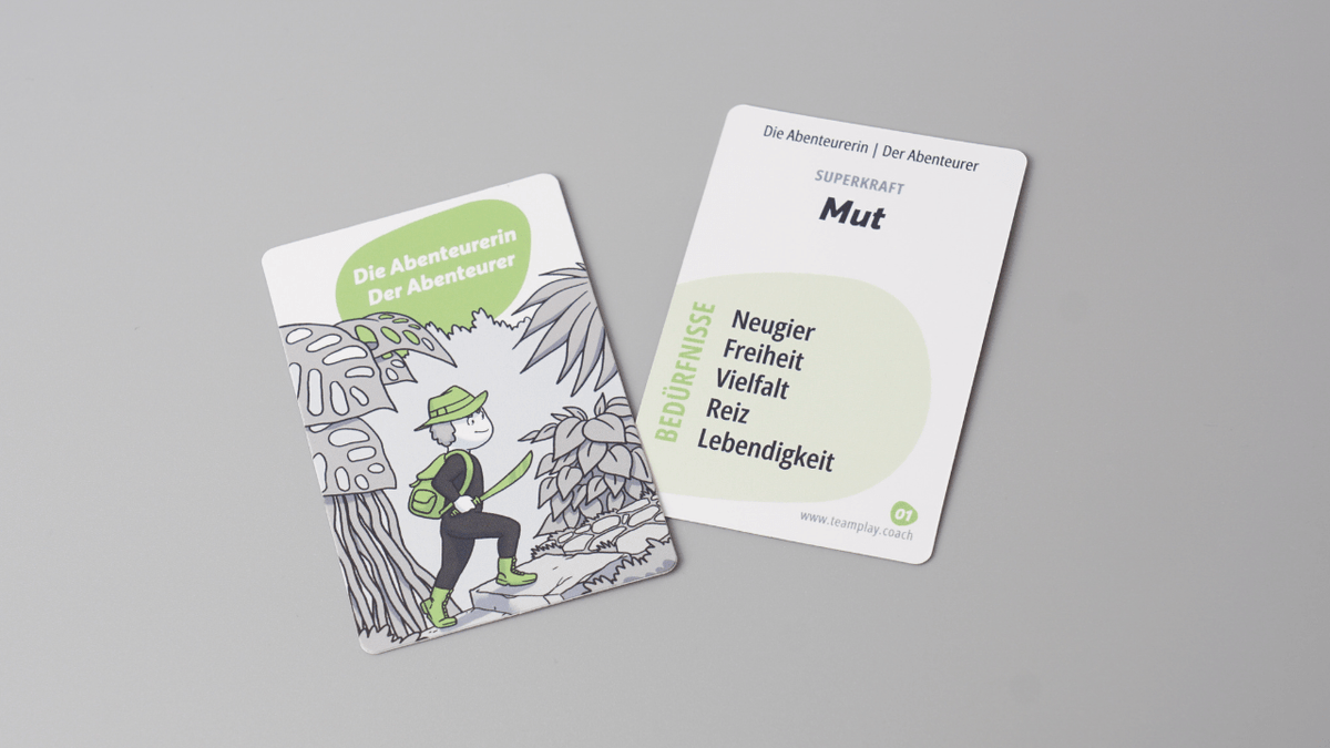 TeamPLAY 3.0 Kartenset für Schulen - Mr. Transformation Shop