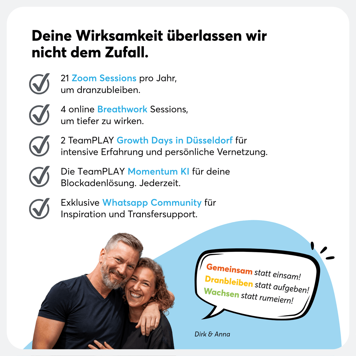 Aus Selbstzweifeln wird UmsetzungsKRAFT - TeamPLAY Shop