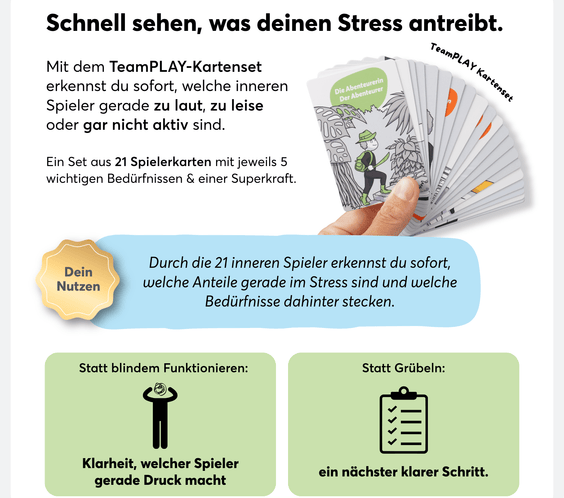 Aus Stress wird Resilienz - TeamPLAY Shop