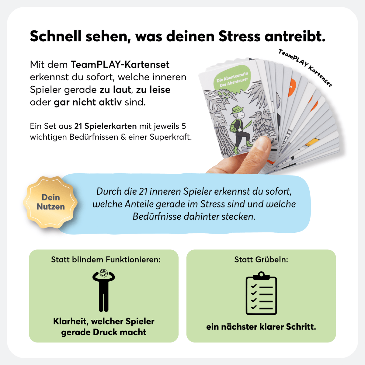 Aus Stress wird Resilienz - TeamPLAY Shop