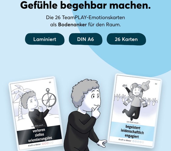 Emotionskarten Bodenanker - TeamPLAY