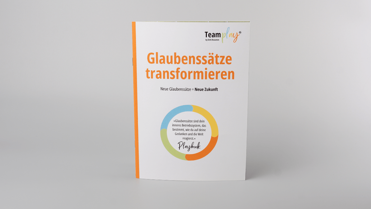 Playbook - Glaubenssätze transformieren - Mr. Transformation Shop
