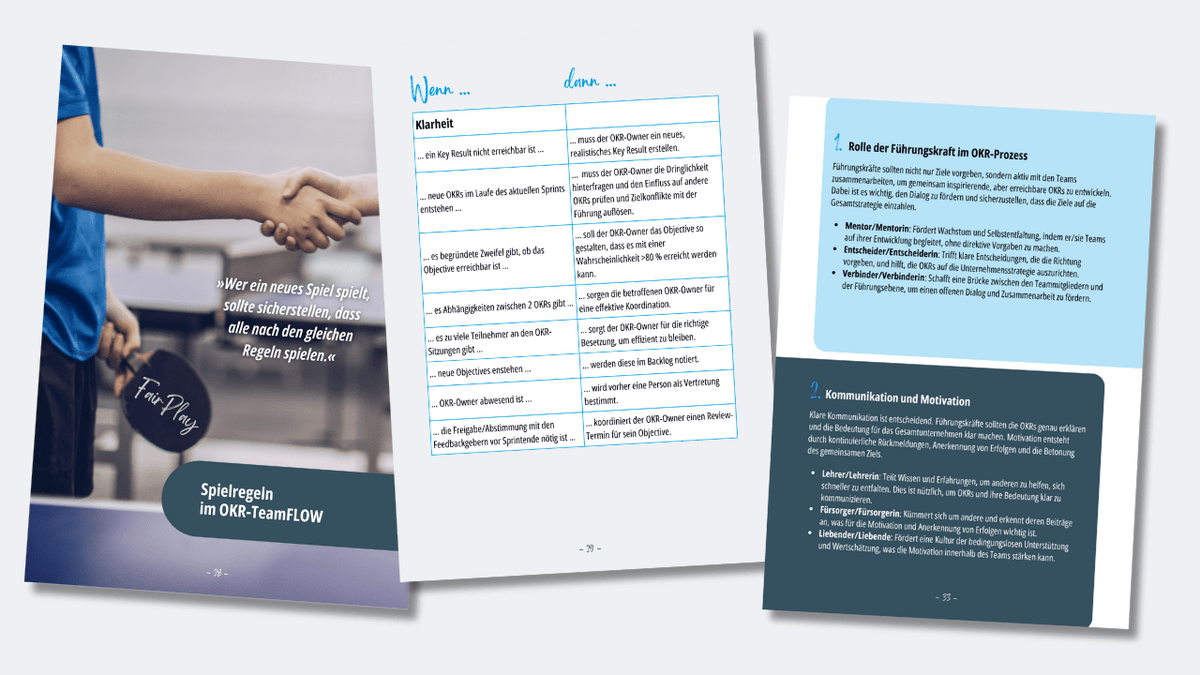 Playbook - OKRs smart einführen - Mr. Transformation Shop