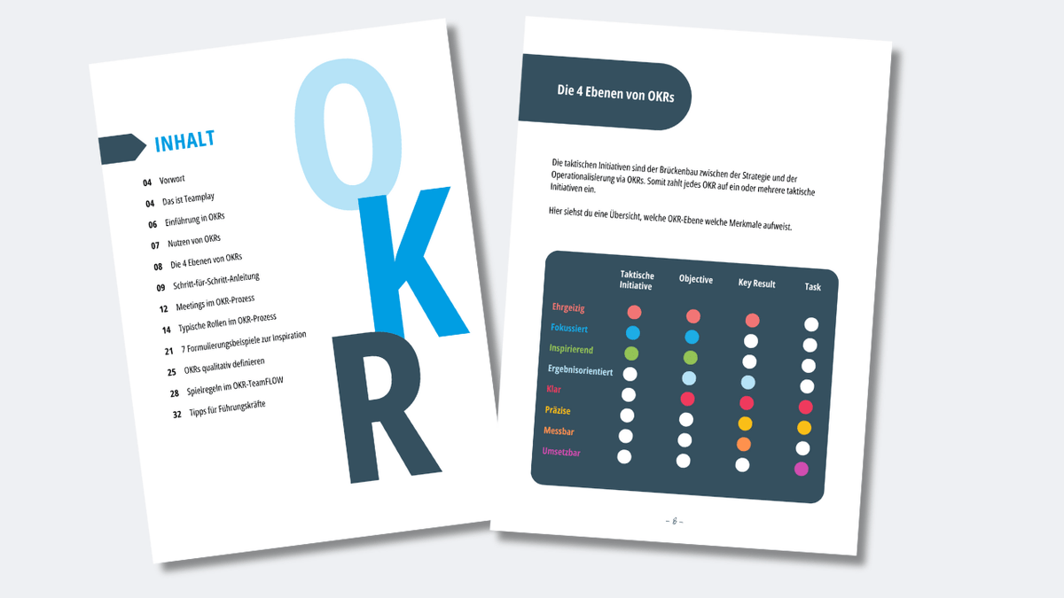 Playbook - OKRs smart einführen - Mr. Transformation Shop