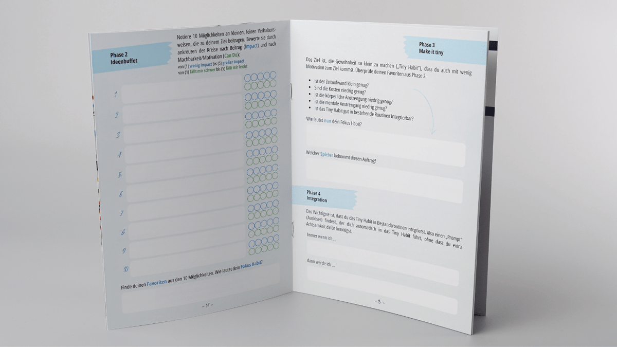 Playbook - Verhaltensdesigner - Mr. Transformation Shop