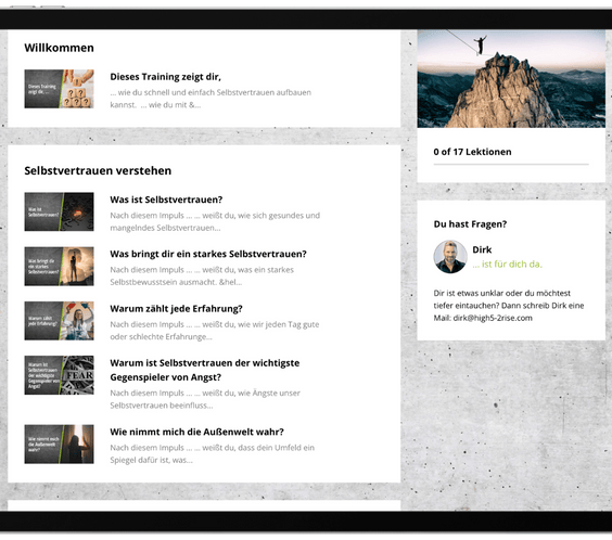 Videokurs: New Habits - Mr. Transformation Shop