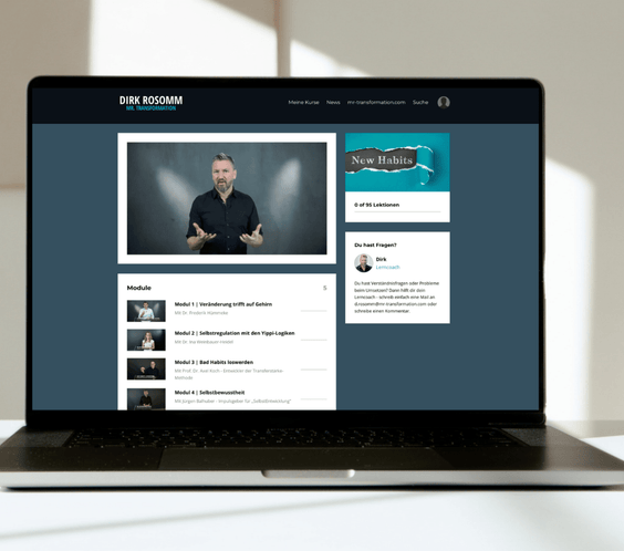 Videokurs: New Habits - Mr. Transformation Shop