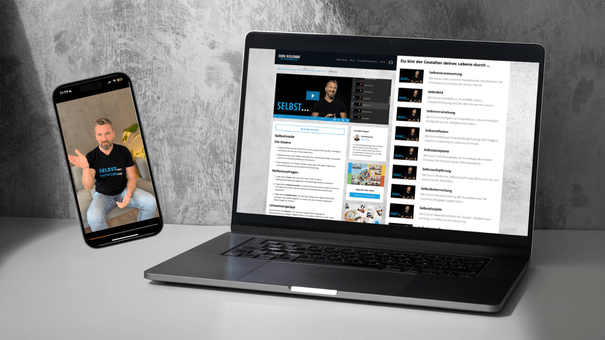 Videokurs: Selbstverantwortung - Mr. Transformation Shop